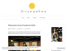 Tablet Screenshot of divyapahwa.com
